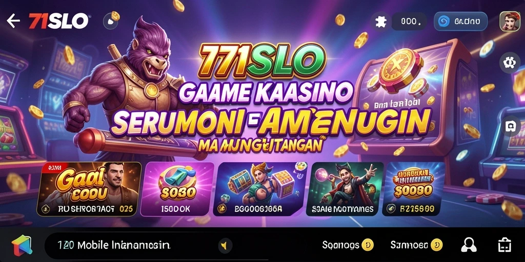 Tampilan gameplay menarik di 171SLOT yang penuh warna.