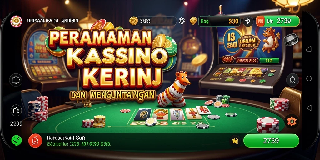 Tampilan gameplay seru dalam permainan Kasino 2739.