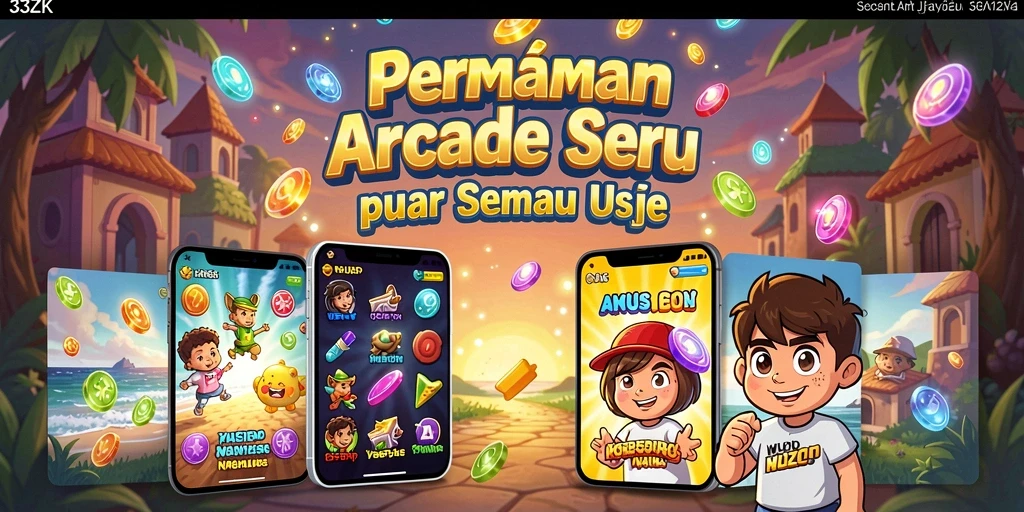 Screenshot permainan 33ZK menampilkan aksi seru dalam gameplay Arcade.