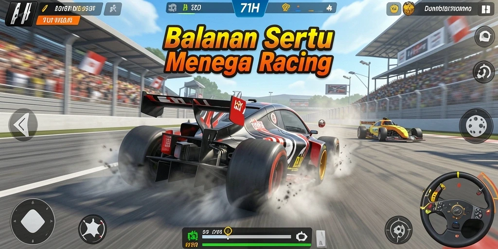 Gameplay Racing yang menegangkan dan menarik di 71H.