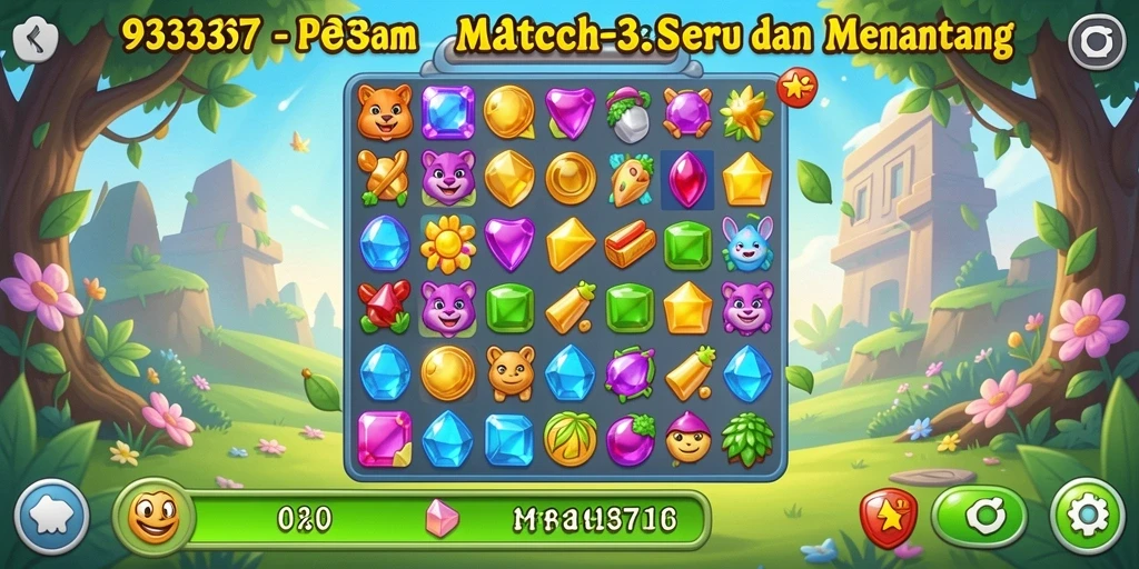 Tampilan menarik dari gameplay 93337 yang seru dan menantang.