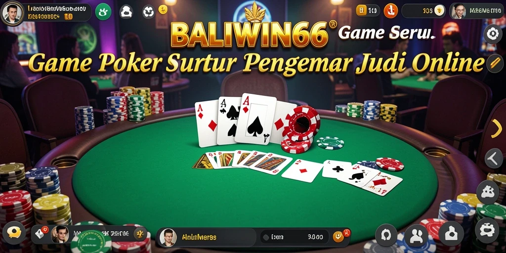 Tampilan gameplay BALIWIN66 yang mendebarkan dan interaktif.