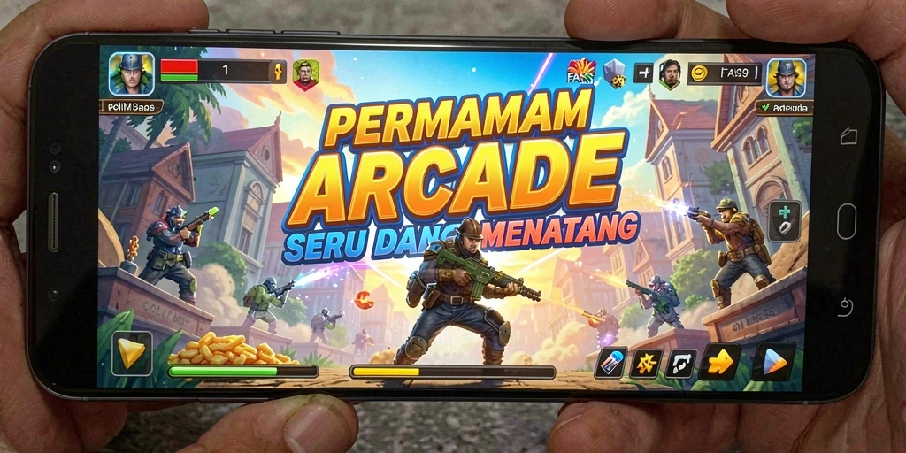 Tampilan gameplay seru dari FA99 yang penuh tantangan.
