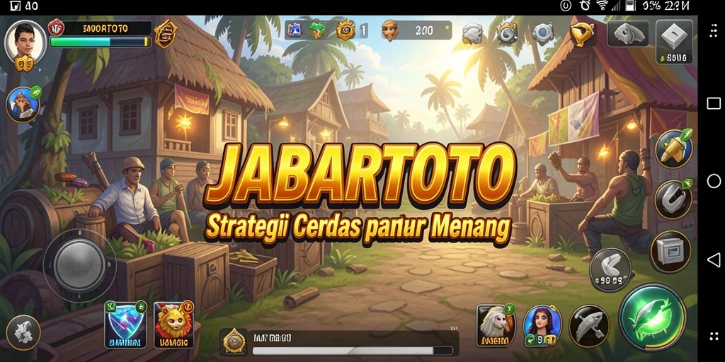 Tampilan gameplay menarik dari JABARTOTO yang menantang.