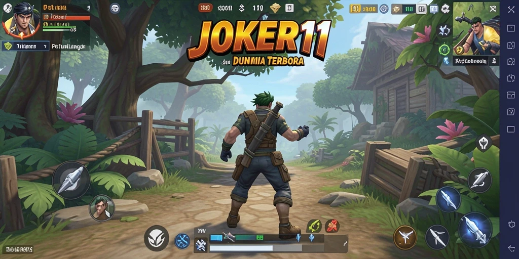 Gambaran gameplay Open World yang menampilkan eksplorasi dunia JOKER11.