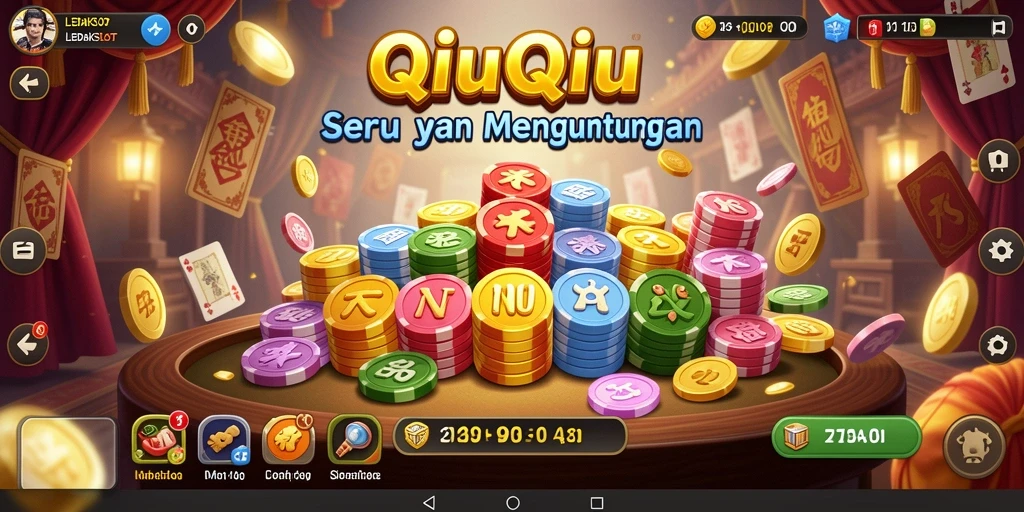 Gameplay seru QiuQiu di LEDAKSLOT dengan grafis menarik.