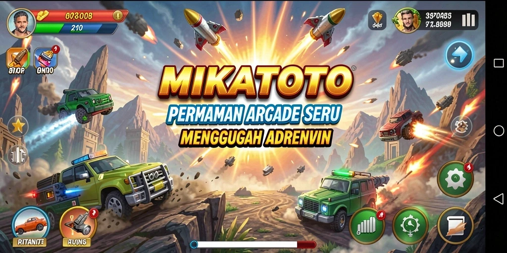 Tampilan gameplay MIKATOTO yang seru dan penuh aksi.
