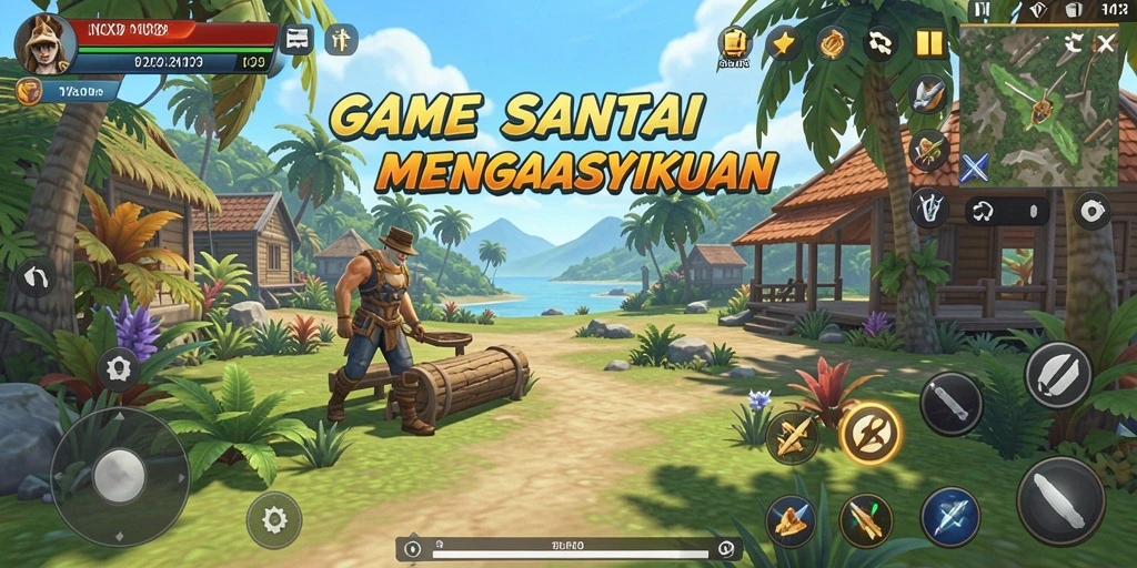 Tampilan menarik dengan gameplay yang menyenangkan di NOX123.