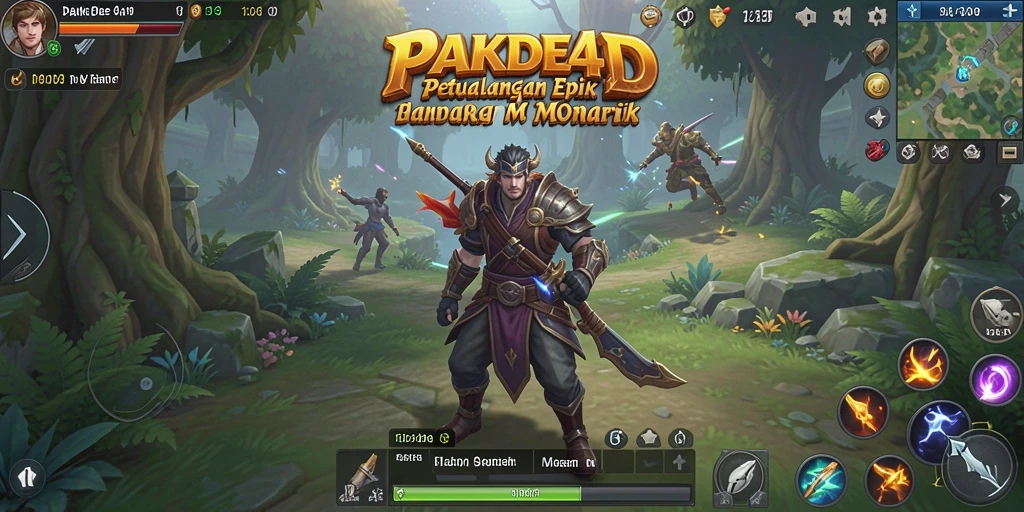 Gameplay PAKDE4D dengan aksi seru dan visual menarik
