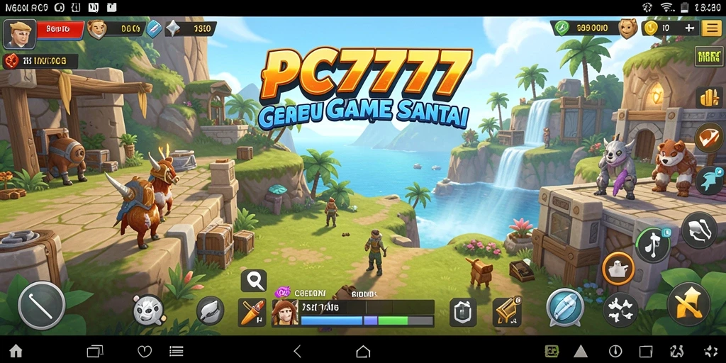 Tampilan gameplay <strong>PC777</strong> yang menawan dan seru.