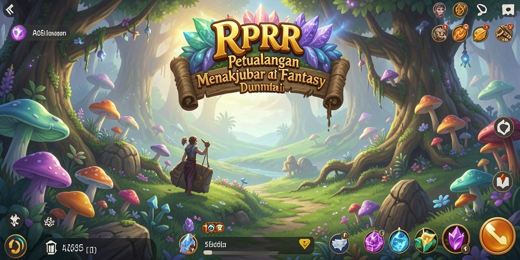 Tampilan gameplay RPRR dengan pertarungan dan eksplorasi mendalam.