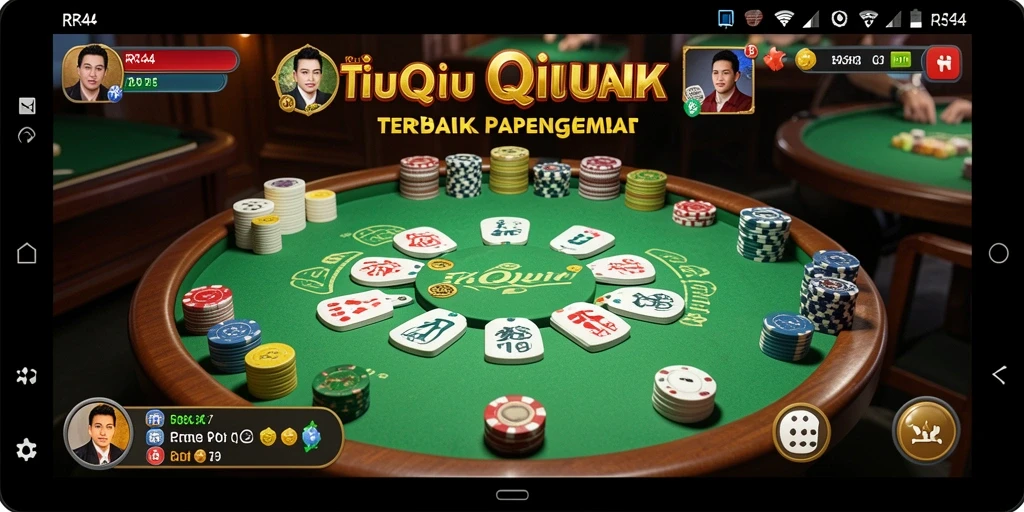 Gameplay QiuQiu yang penuh aksi dan strategi mendebarkan.