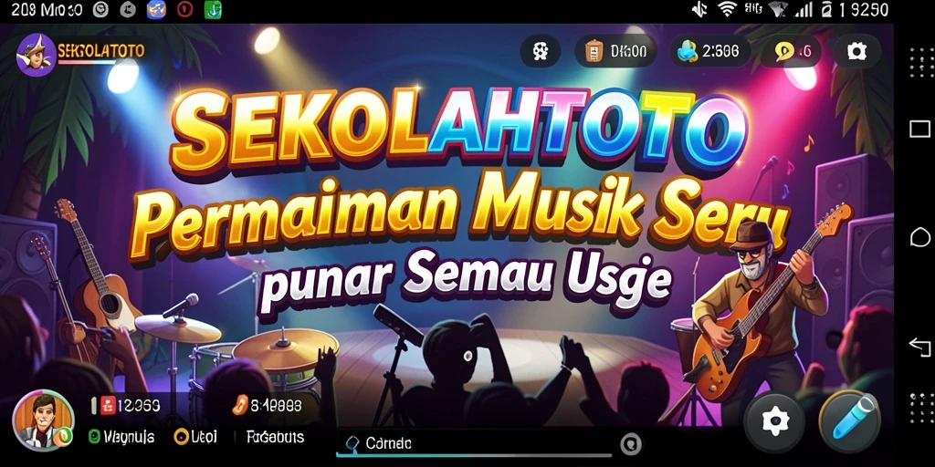Tampilan gameplay SEKOLAHTOTO yang menarik dan interaktif.