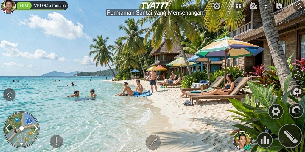 Tangkapan layar dari gameplay santai TYA777 yang mengasyikkan.