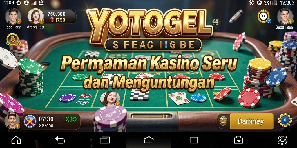 Tampilan gameplay menarik dari aplikasi YOTOGEL Kasino.